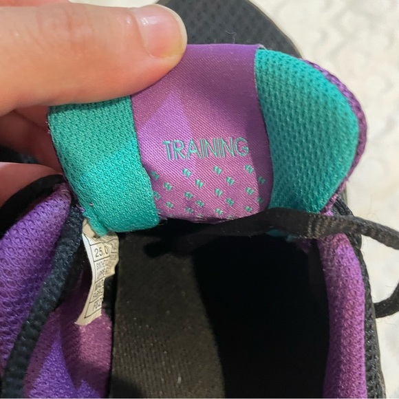 ASICS Gel Craze TR Running Shoe Training Women’s Size 8 Black Purple Gym Workout - Picture 6 of 10